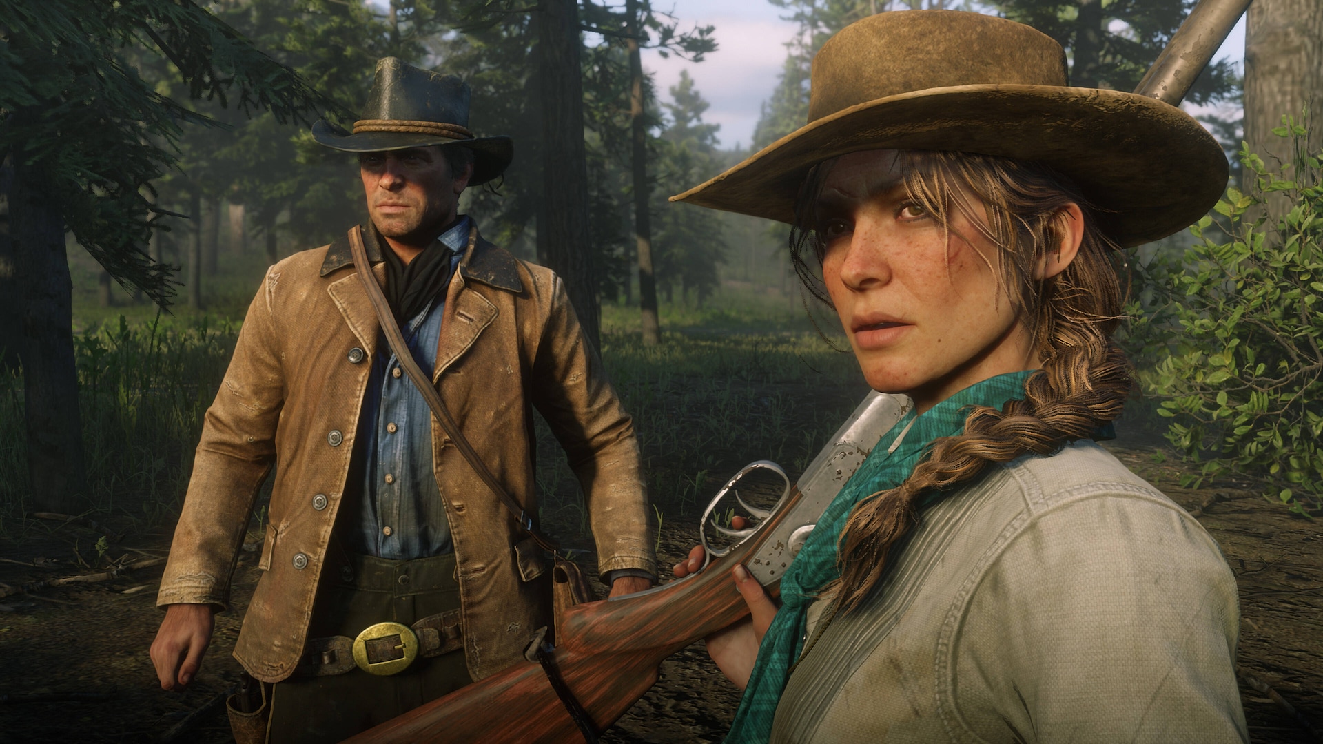 RDR2_Arthur_Morgan_&_Sadie_Adler