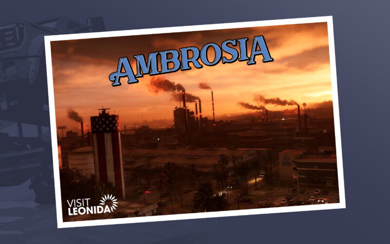Vue d'Ambrosia dans GTA VI