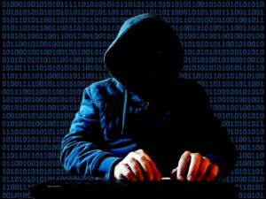 Illustration générique d'un hacker anonyme