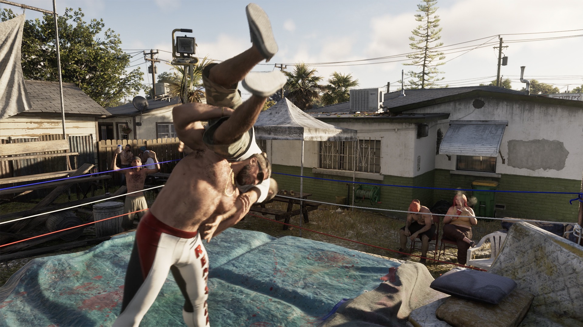 Combat sur un ring dans GTA VI