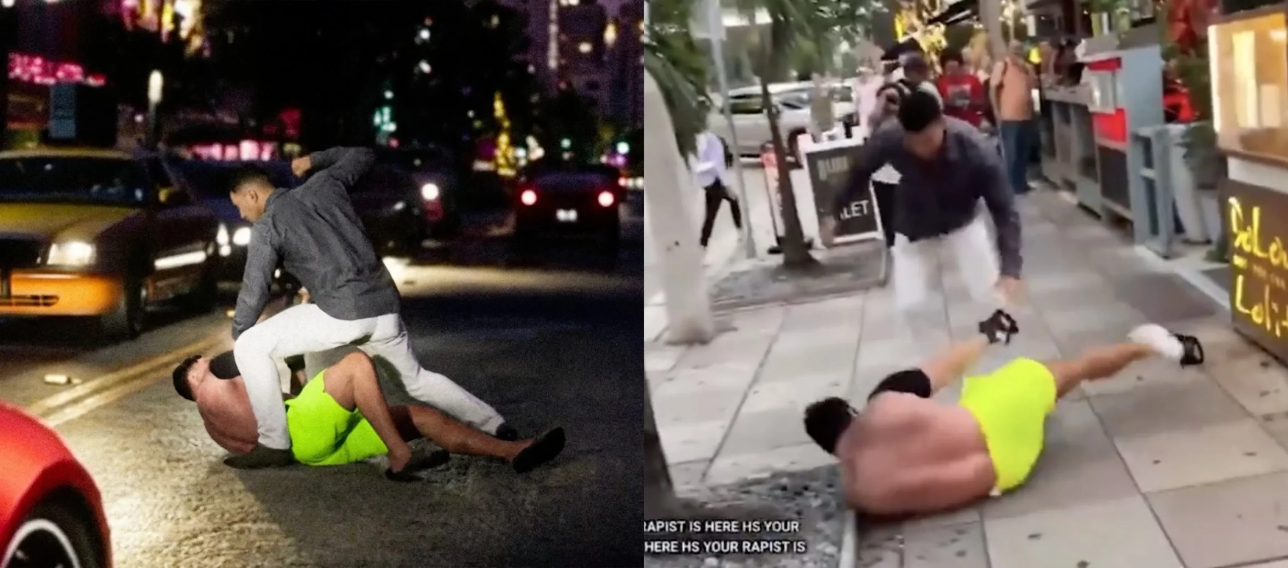 Comparaison entre la scène de GTA VI et la bagarre réelle entre HSTikkyTokky et Zherka à Miami