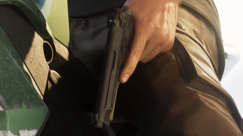 Pistolet inspiré du Beretta 92FS, GTA VI
