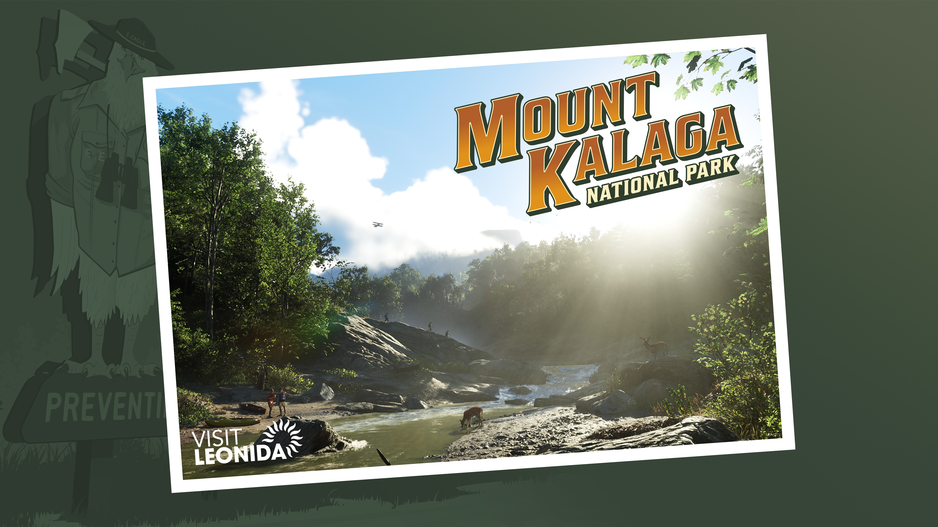 Mount Kalaga National Park - carte postale officielle