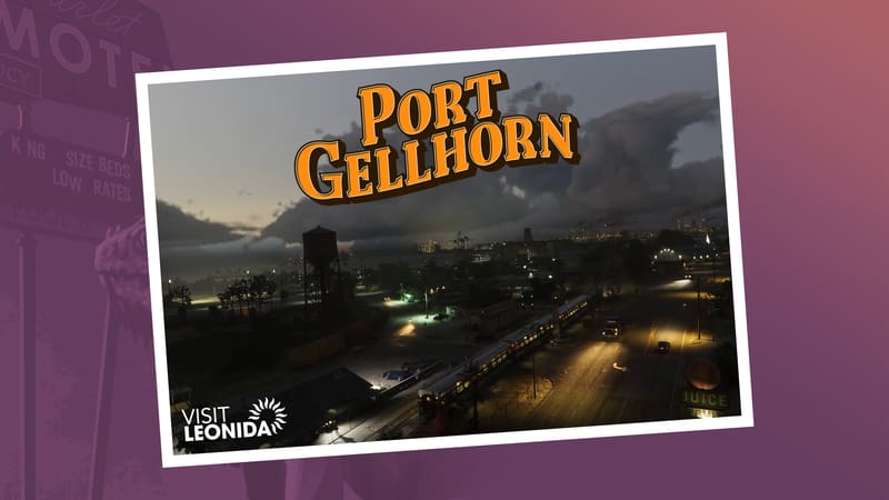 Port Gellhorn - carte postale officielle