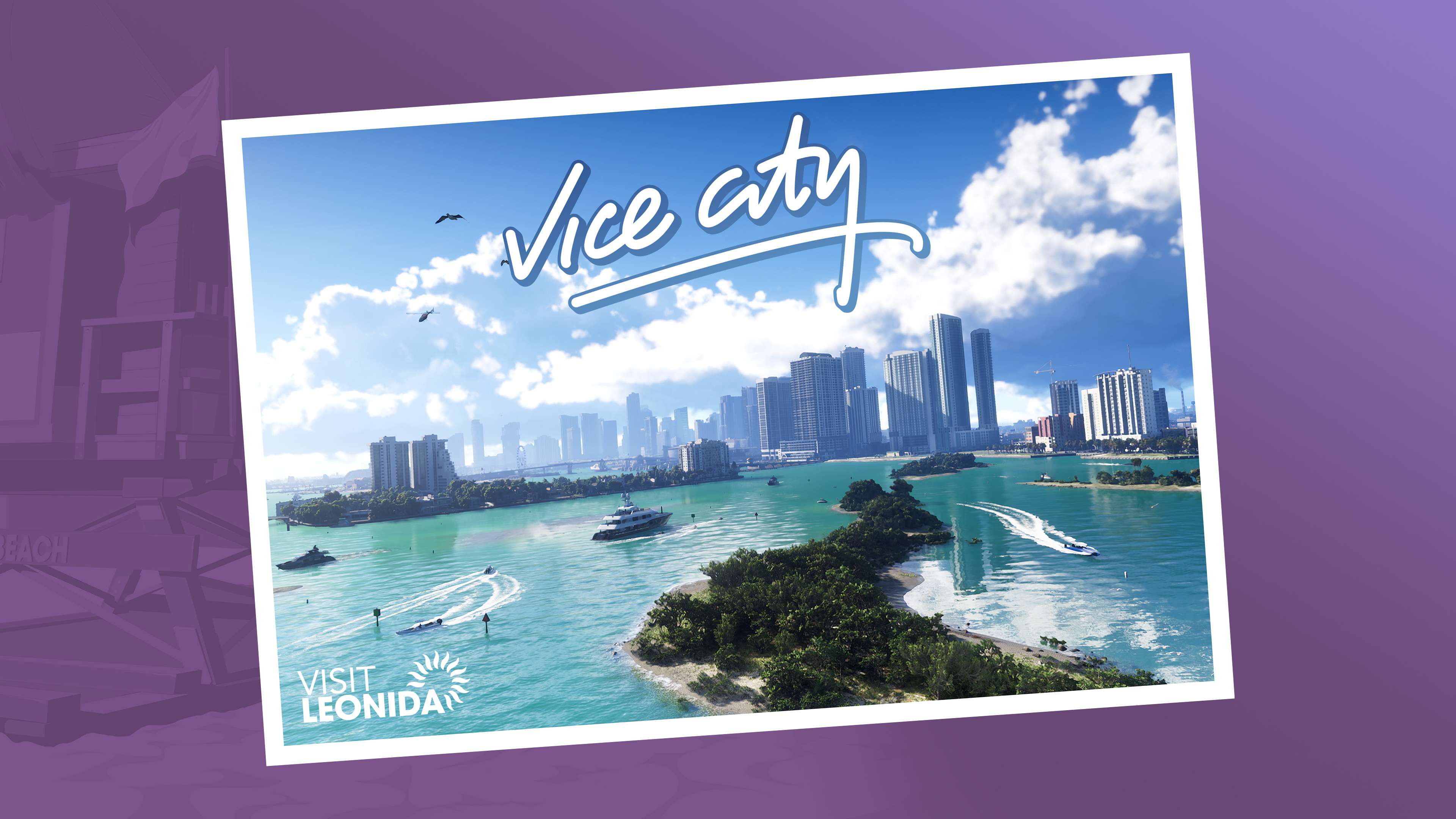 Vice City - carte postale officielle