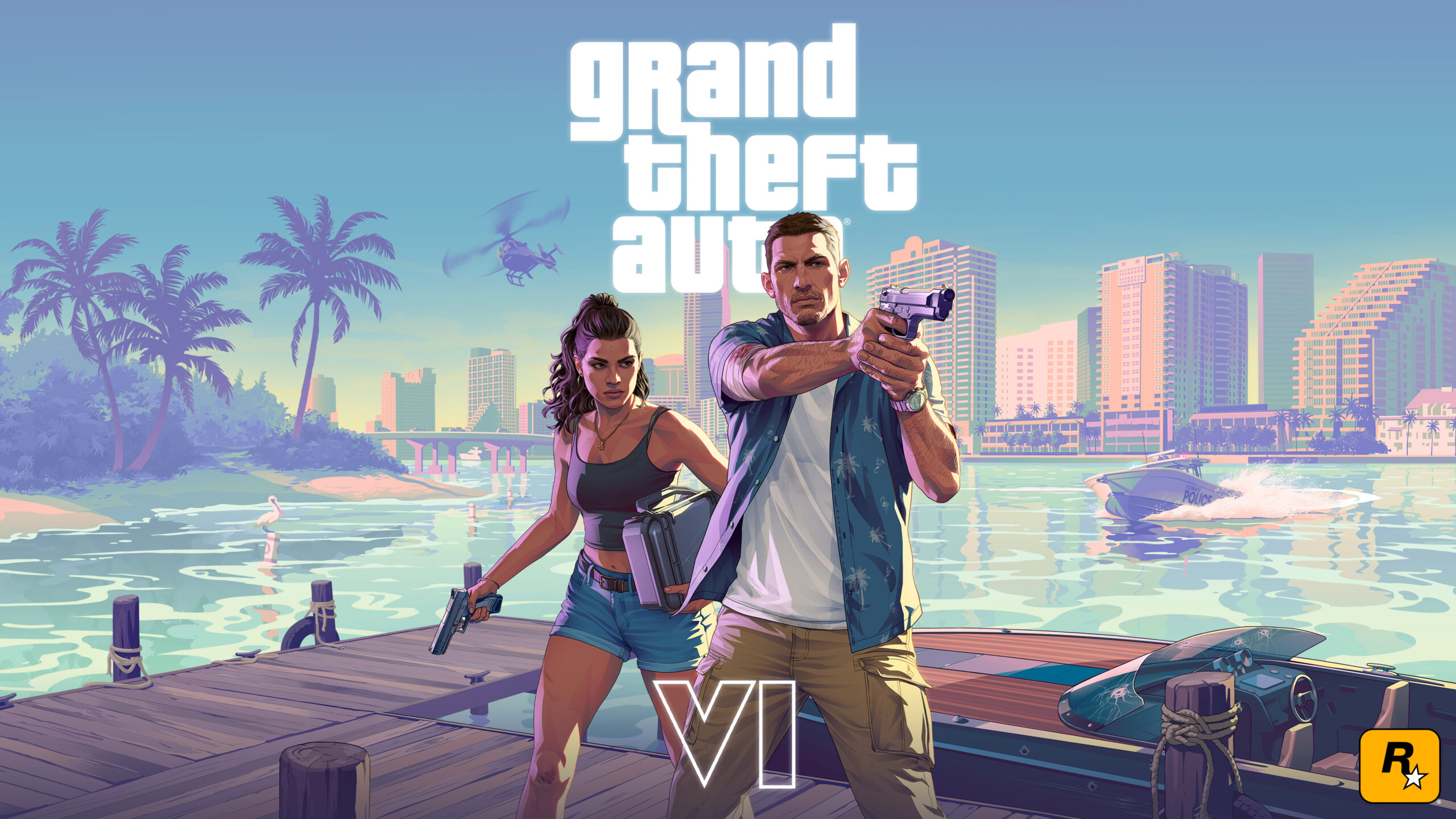 Key art officiel de GTA VI