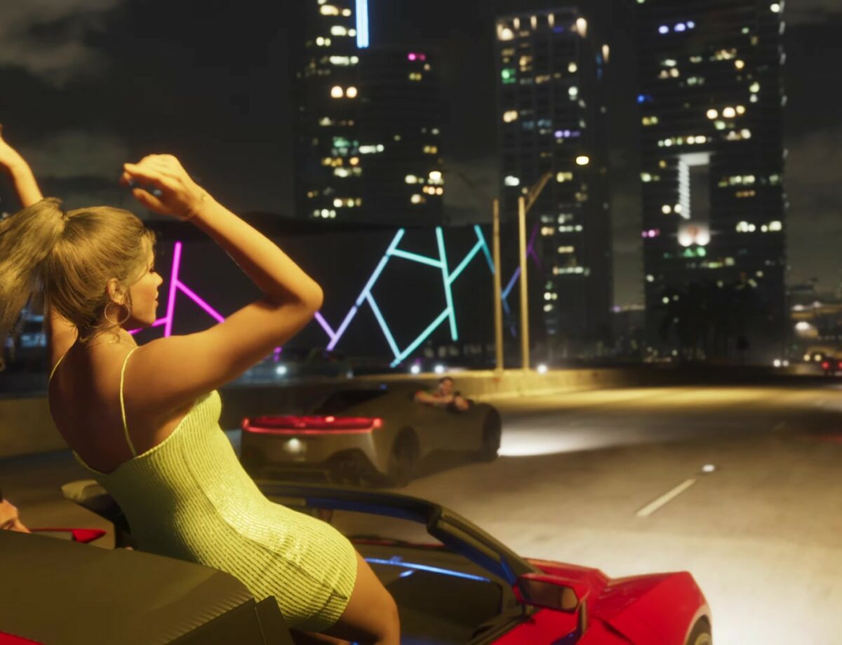 Capture d'écran officielle du premier trailer de GTA VI