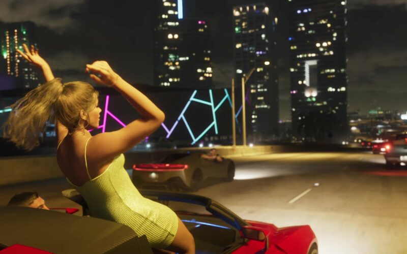 Capture d'écran officielle du premier trailer de GTA VI