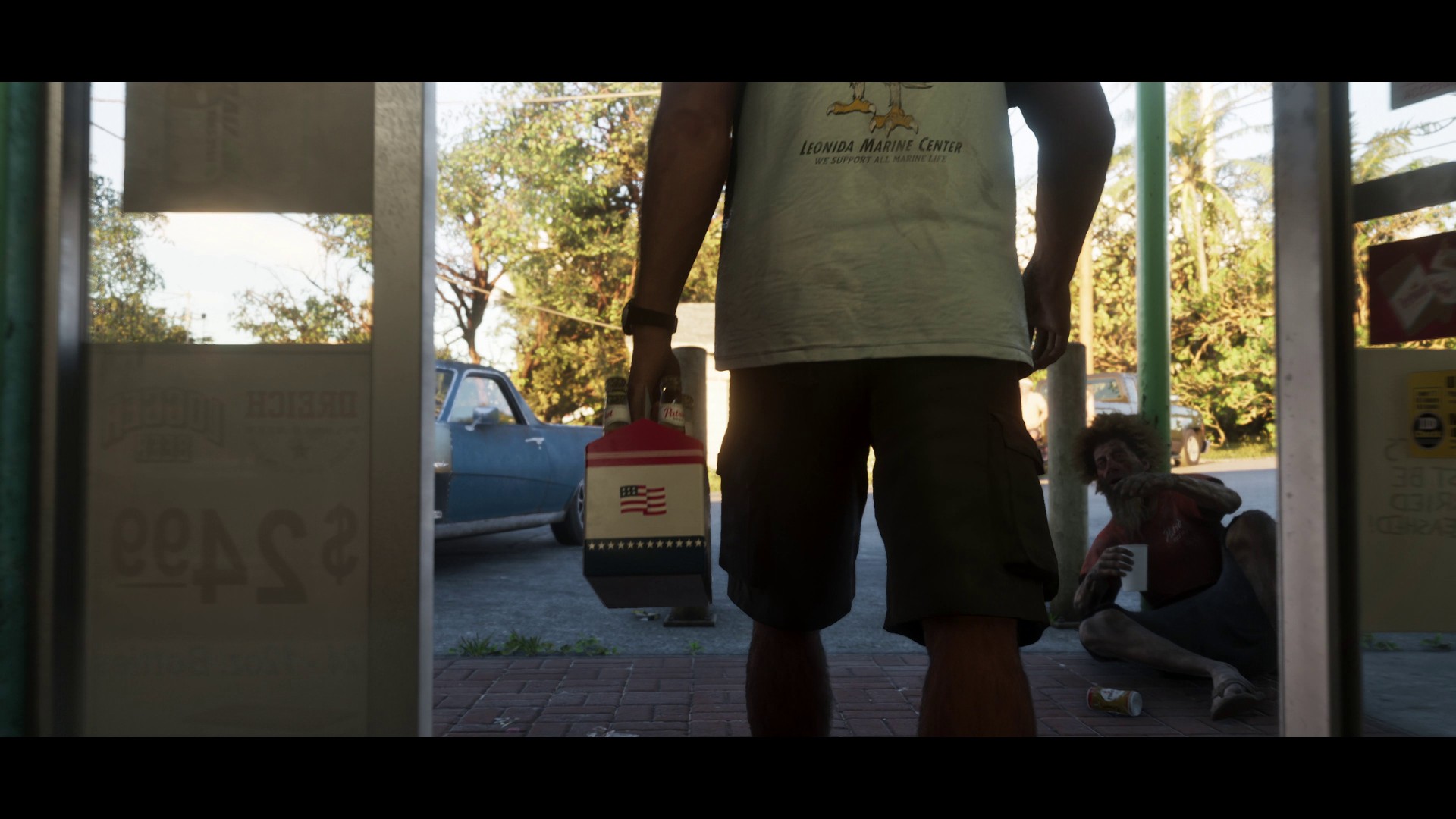 Capture d'écran officielle du second trailer de GTA VI