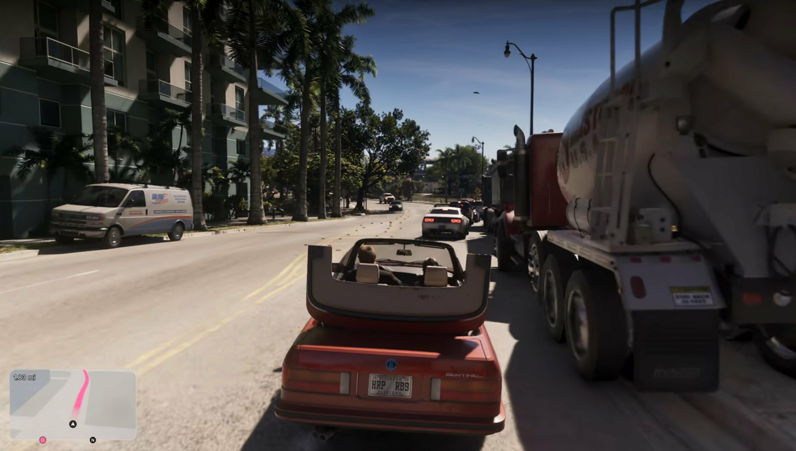 Capture d'écran officielle du Trailer 3 (Extended Look) de GTA VI, numéro 12