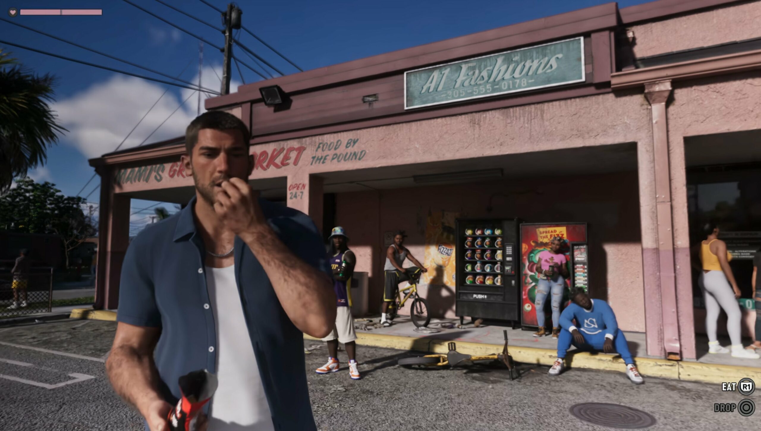 Capture d'écran 4K de l'Extended Look de GTA VI