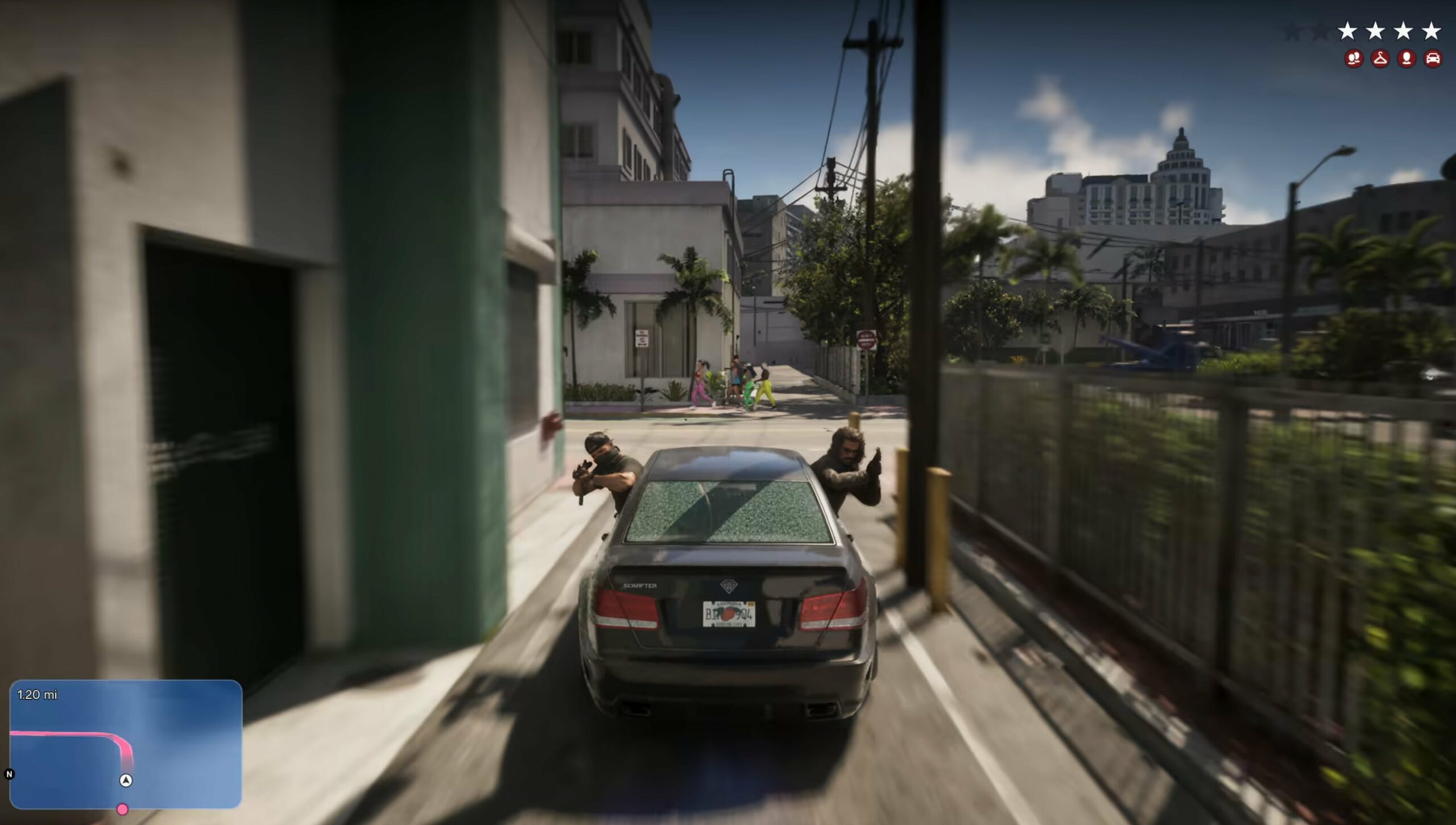 Capture d'écran officielle du Trailer 3 (Extended Look) de GTA VI, numéro 29