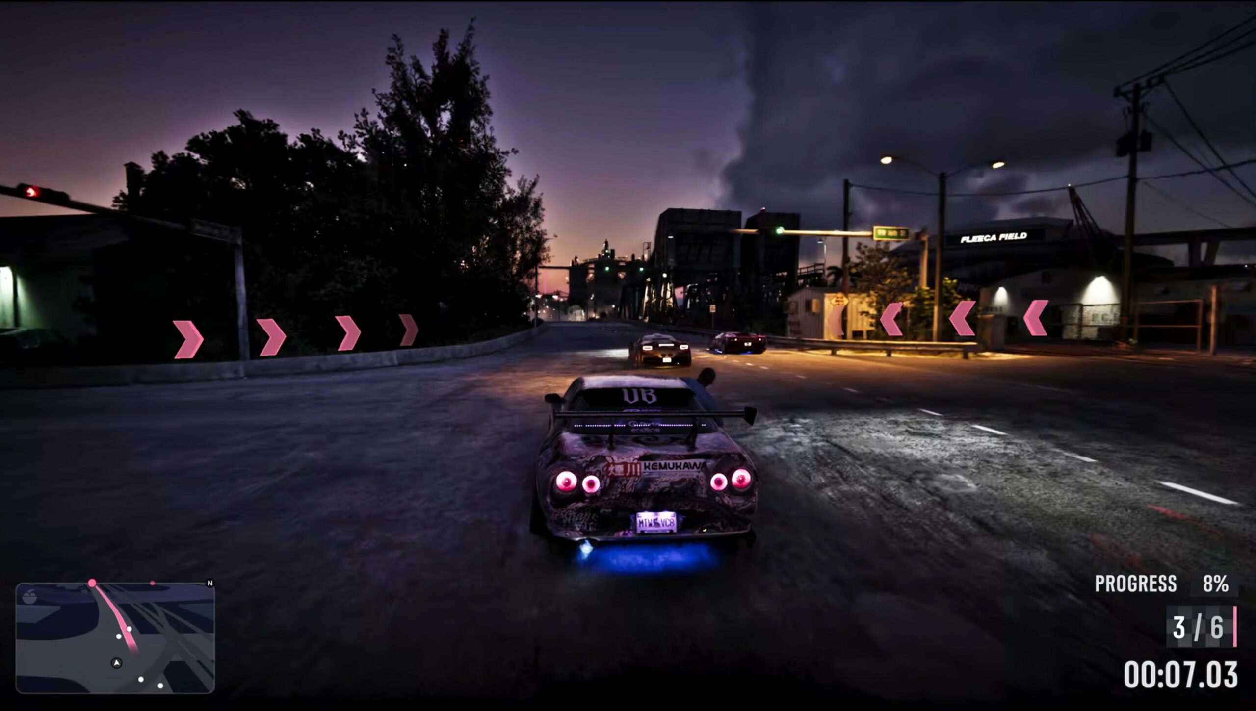 Capture d'écran 4K de l'Extended Look de GTA VI