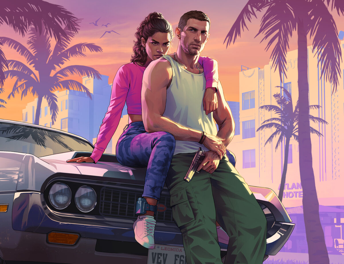 Jason Duval et Lucia Caminos, illustration officielle GTA VI