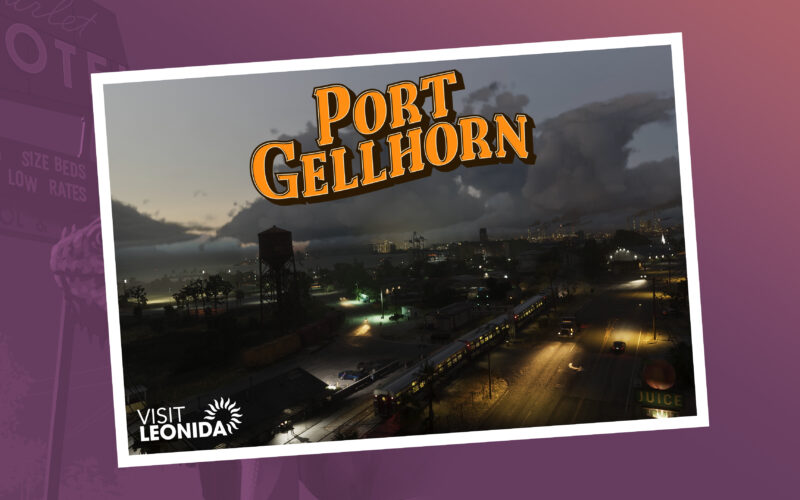 Vue de Port Gellhorn dans GTA VI