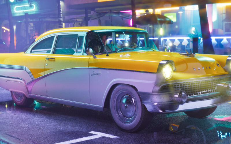 La Vapid Stanier '55, pack Vintage Vice City de GTA VI