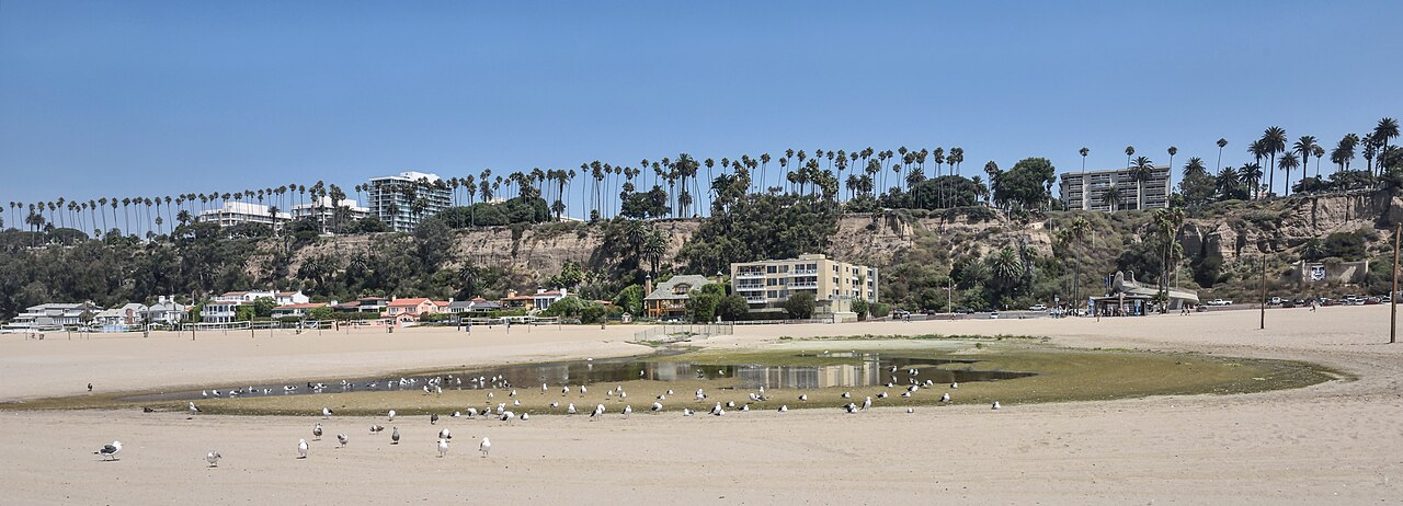 Plage de Santa Monica en Californie, l'une des inspirations de Del Perro dans GTA V