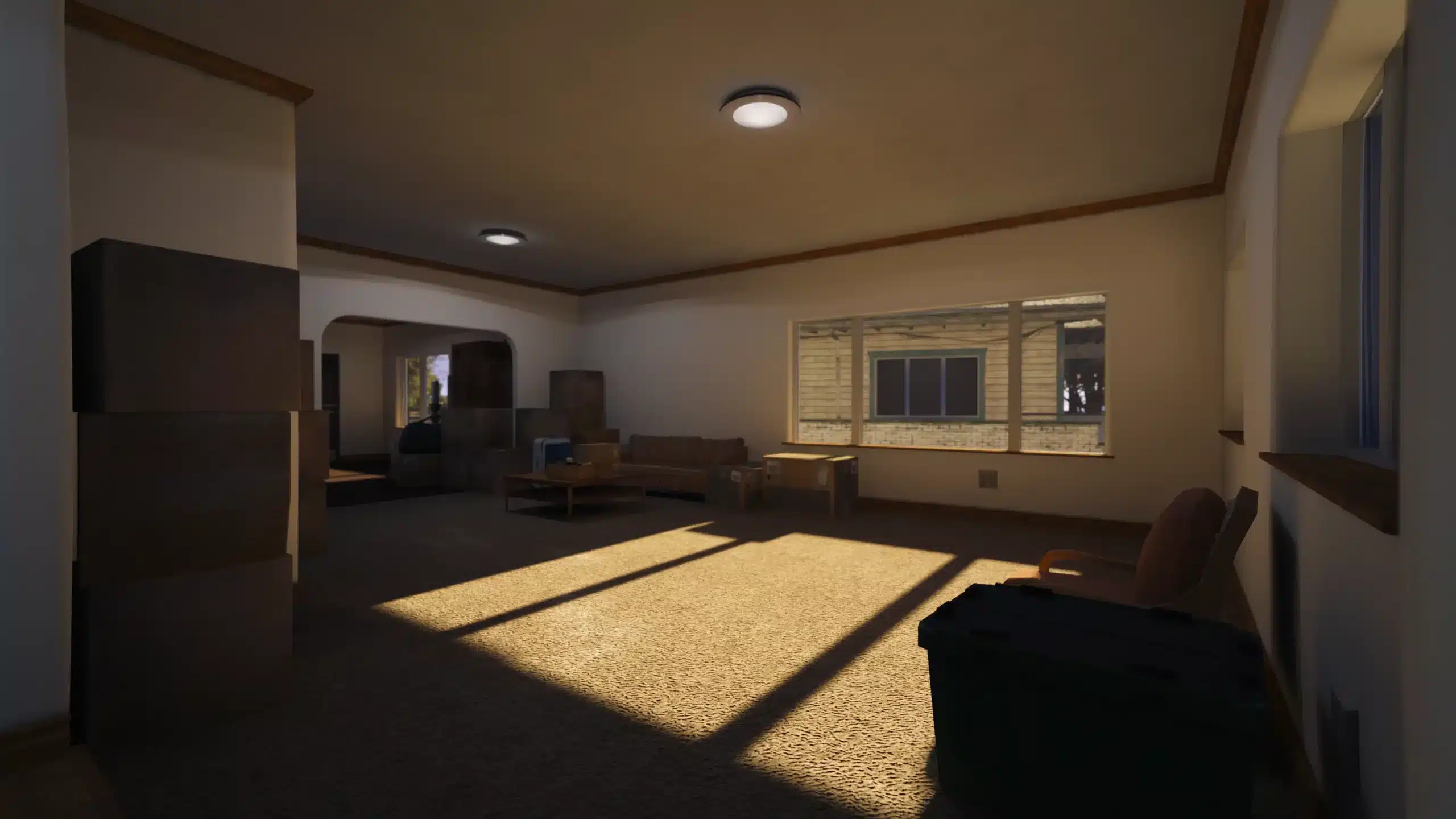 L'intérieur d'un appartement de luxe Tier 3