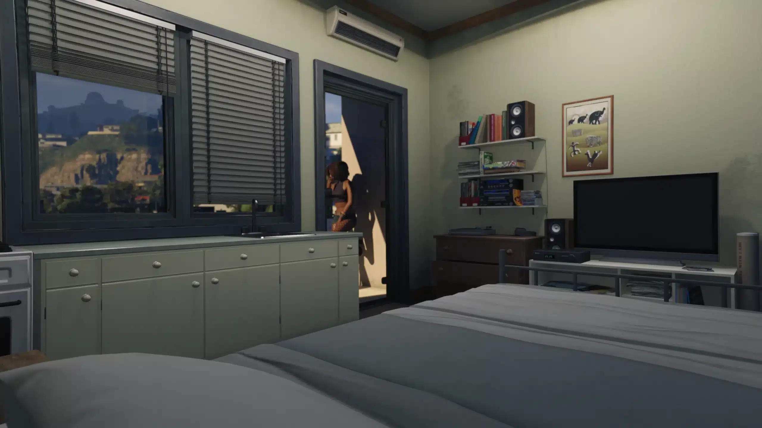 L'intérieur d'un appartement Tier 1