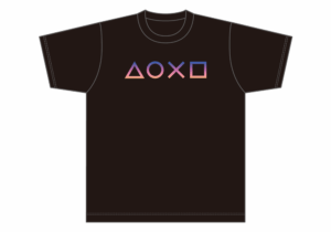 T-shirt PlayStation GTA VI offert au Tokyo Game Show 2026, face avant avec les icônes DualSense