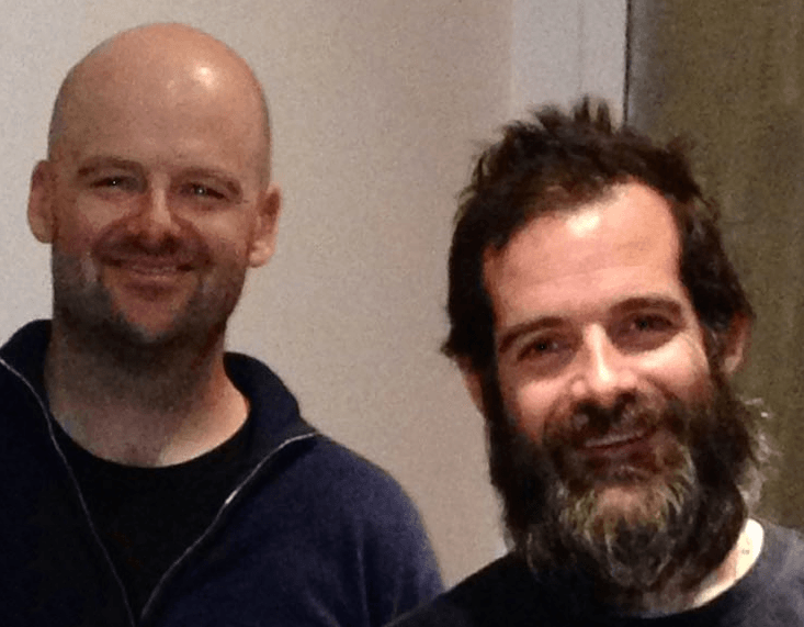 Portrait de Sam Houser et Dan Houser, cofondateurs de Rockstar Games