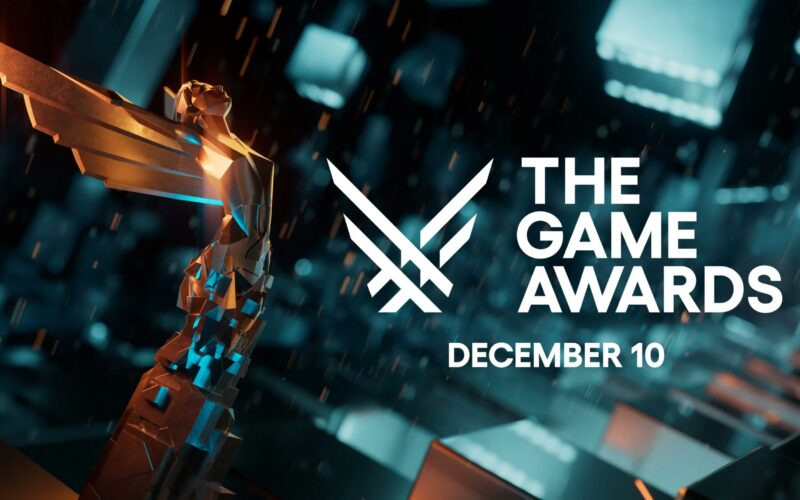 Visuel officiel des Game Awards 2026 : le trophée ailé et le logo de la cérémonie, avec la date du 10 décembre