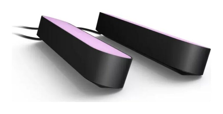 Deux barres lumineuses Philips Hue Play