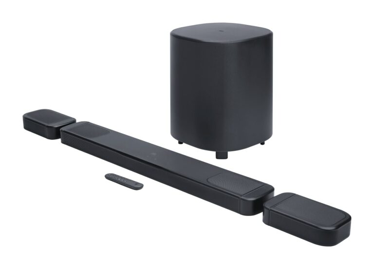Barre de son JBL Bar 1000MK2 avec enceintes détachables et caisson