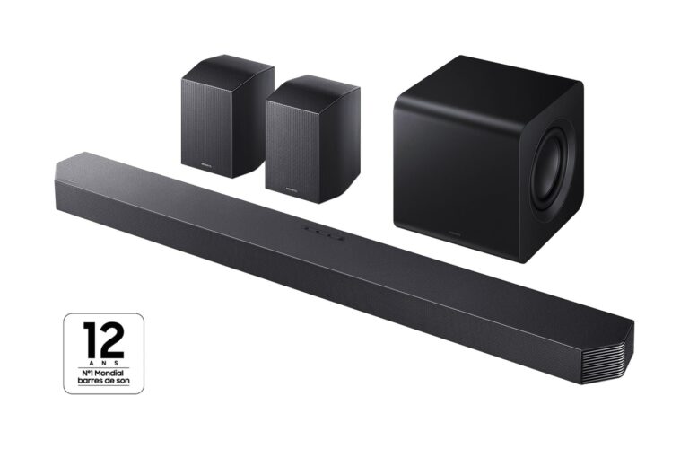 Barre de son Samsung HW-Q930H avec caisson et enceintes arrière