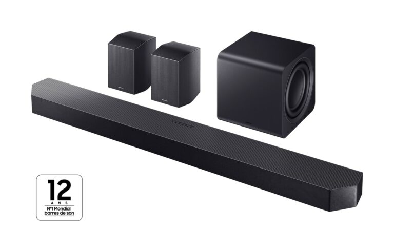 Barre de son Samsung HW-Q990H avec caisson et enceintes arrière