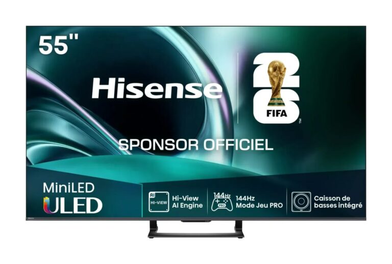 Téléviseur Hisense U7Q 55 pouces Mini-LED