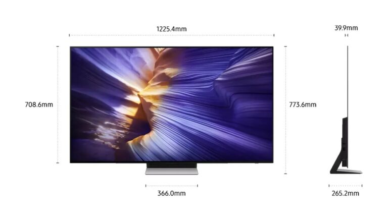 Téléviseur OLED Samsung S90F 55 pouces