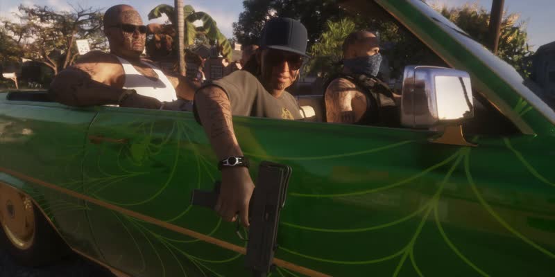 Trailer de lancement : Le lowrider vert