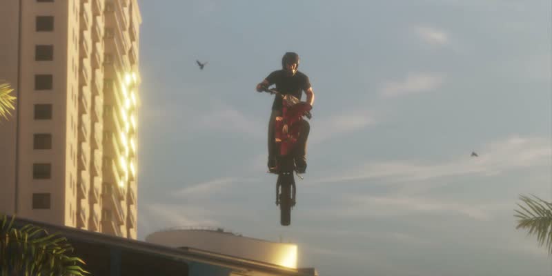 Trailer de lancement : Saut à moto cross