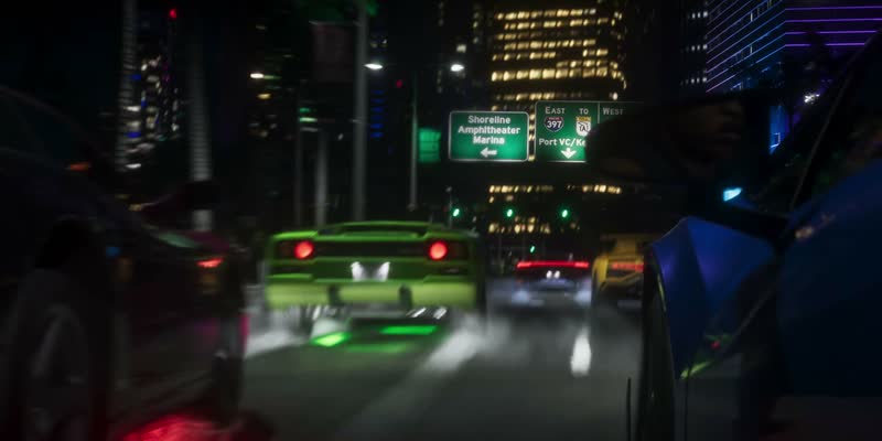 Trailer de lancement : Supercars sous les panneaux autoroutiers