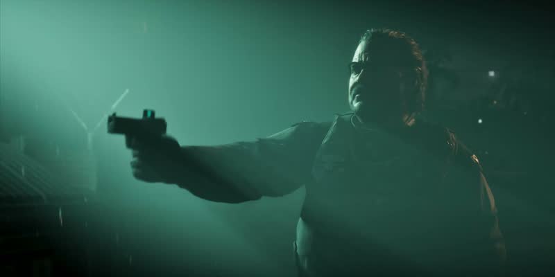 Trailer de lancement : Tir au pistolet dans un brouillard vert