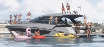 Azimut Atlantis 45, véhicule de GTA VI